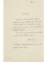 BLANCHOT Maurice Lettre autographe signée adressée à Pierre Drieu La Rochelle en juin 1942 annonçant sa rupture avec la NRF