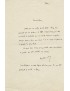 BLANCHOT Maurice Lettre autographe signée adressée à Pierre Drieu La Rochelle en juin 1942 annonçant sa rupture avec la NRF