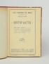 Le Questionnaire de Proust Confessions Les Cahiers du Mois 1924 édition originale papier à la forme des Papeteries d'Arches