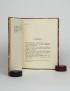 Le Questionnaire de Proust Confessions Les Cahiers du Mois 1924 édition originale papier à la forme des Papeteries d'Arches