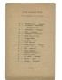 GAUGUIN Paul Catalogue de l'Exposition de Peintures du groupe Impressionniste et Synthétiste Volpini 1889 rare édition originale
