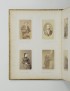 Album de 120 photographies de Louisa Siefert et de son entourage familial et amical, tirage d'époque, dédicace de Victor Hugo