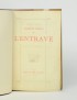 COLETTE L'Entrave Librairie des Lettres 1913 édition originale Hollande teinté van Gelder plein maroquin bicolore de Huser