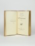 COLETTE L'Entrave Librairie des Lettres 1913 édition originale Hollande teinté van Gelder plein maroquin bicolore de Huser