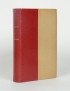 COLETTE L'Entrave Librairie des Lettres 1913 édition originale Hollande teinté van Gelder plein maroquin bicolore de Huser