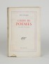 ELUARD Paul Choix de Poèmes Gallimard 1946 SP envoi autographe signé à Maurice Nadeau