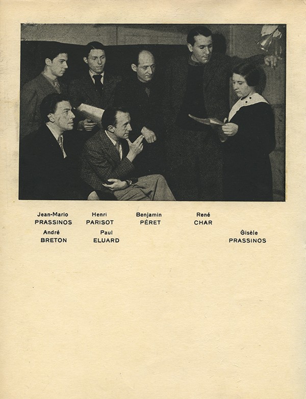 PRASSINOS Gisèle La Sauterelle arthritique GLM 1935 édition originale Normandy Vellum grand papier photographie de Man Ray en fr