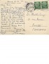 YOURCENAR Marguerite carte autographe signée à Marthe Lamy 8 juillet 1954 photographie pharmacie du Juliusspital à Würzburg