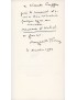 YOURCENAR Marguerite Anna, soror... Gallimard 1981 édition originale envoi autographe signé à Claude Couffon