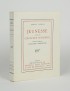 CONRAD Joseph Jeunesse Cœur des ténèbres Nouvelle Revue Française 1925 édition originale française vergé pur fil grand papier br