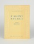 GREENE Graham L'Agent secret Seuil Pierres Vives 1948 édition originale vélin du Marais seul grand papier