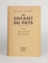 WRIGHT Richard Un enfant du pays Native son Albin Michel 1947 édition originale française envoi autographe signé à Claude Couffo
