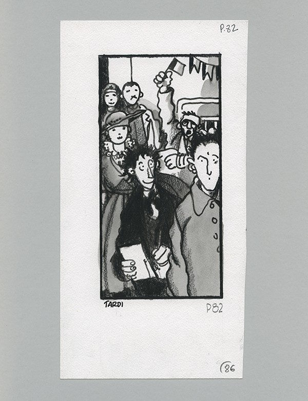 TARDI Jacques CÉLINE Louis-Ferdinand Voyage au bout de la nuit Futuropolis 1988 édition illustrée luxe dessin original signé