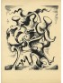 COURTHION Pierre Bal GLM Cahier des Douze 1935 édition originale Normandy vellum dessin de Kurt Seligmann en frontispice