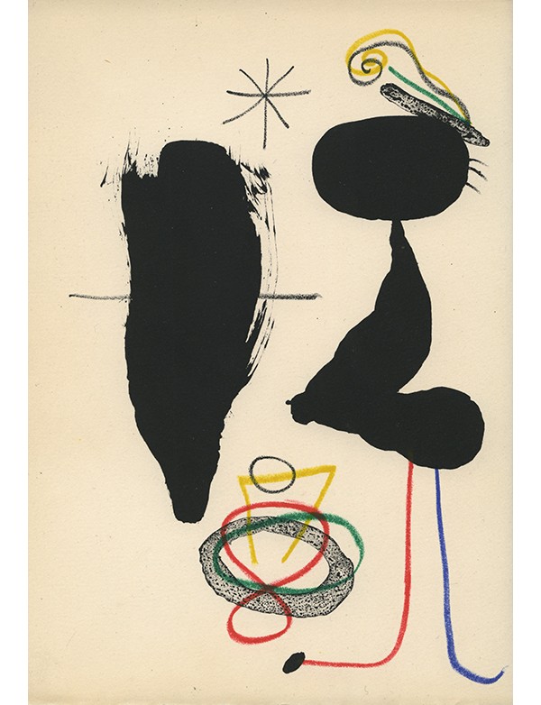CHAR René Fête des arbres et du chasseur GLM 1948 édition originale sur Hollande van Gelder lithographie originale de Joan Miró 
