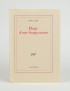 CHAR Éloge d'une Soupçonnée Gallimard 1988 édition originale vergé de Hollande van Gelder grand papier