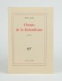 CHAR Chants de la Balandrane Gallimard 1977 édition originale vergé de Hollande van Gelder grand papier