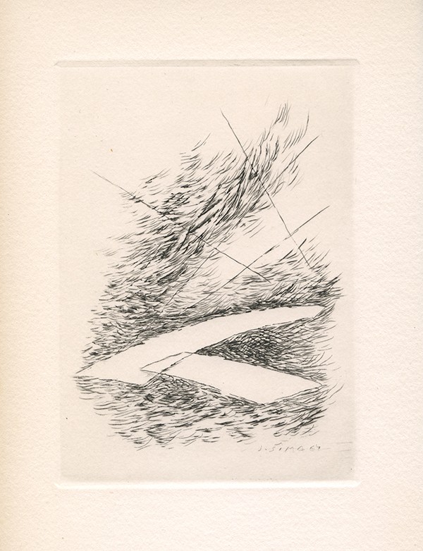 CHAR René Se rencontrer paysage avec Joseph Sima Jean Hugues 1973 édition originale vélin d'Arches eau-forte originale de Joseph