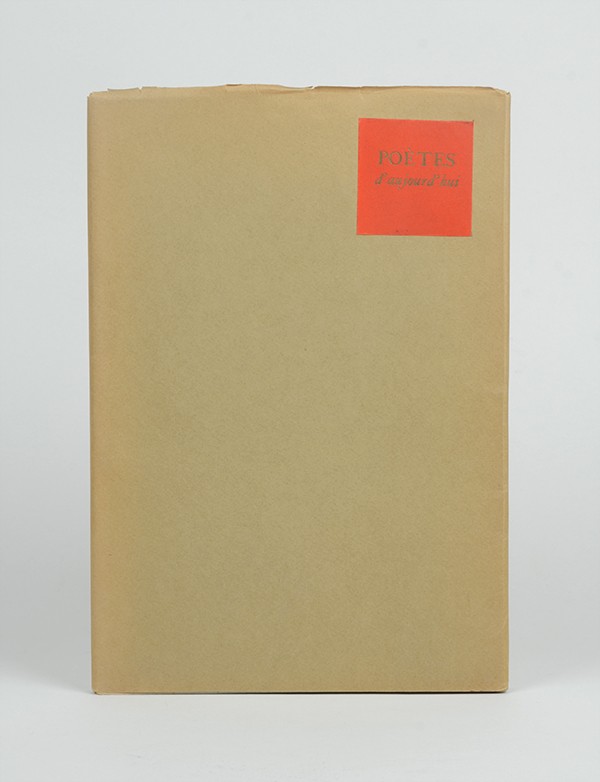 Collection Poètes d'aujourd'hui GLM 1938 1939 Wahl Char Blanchard Frères Roux éditions originales très rare jaquette éditeur