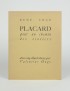 CHAR Placard pour un chemin des écoliers GLM 1937 édition originale roto teinté 5 pointes sèches de Valentine Hugo reproduites