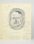 Collection de menus Le Masque Le Prix du Roman d'aventures 1931 1980 dessins originaux dédicaces estampes