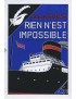 BALFOUR Hearnden BERNARD Jean Rien n’est impossible Le Masque 1937 tirage d'essai pour la jaquette illustrée roman de Hearnden B