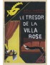 BERNARD Simone Le Trésor de la Villa Rose Le Masque 1934 gouache originale signée pour la jaquette illustrée roman de  A.-E.-W. 