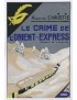 BERNARD Jean Le Crime de l’Orient-express Le Masque 1934 gouache originale signée pour jaquette illustrée roman Agatha CHRISTIE