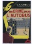 BERNARD Jean Un crime dans l’autobus Le Masque 1933 gouache originale signée jaquette illustrée roman Cecil Freeman GREGG