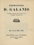 MALRAUX André Galerie de la Licorne 1922 catalogue première exposition personnelle de Galanis envoi autographe signé à Sterling