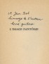 GUIBERT Hervé L'Image fantôme Éditions de Minuit 1981 envoi autographe signé à Jean Piel