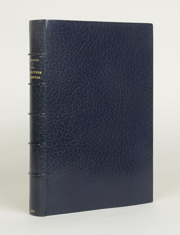 GIDE André Les Nourritures terrestres Mercure de France 1897 édition originale Hollande Van Gelder grand papier reliure triplée 