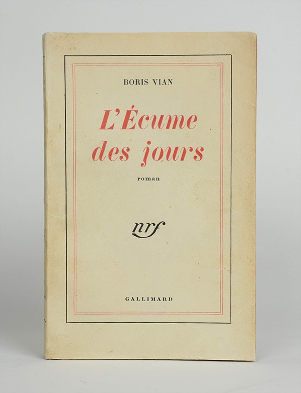 VIAN Boris L'Écume des jours Gallimard 1947 édition originale broché sans mention