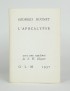HUGNET Georges L'Apocalypse GLM 1937 édition illustrée gravure originale au burin et à l'eau-forte de Stanley William Hayter