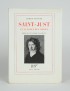 MOLLIVIER Albert Saint-Just et la force des choses Gallimard 1954 édition originale vélin pur fil envoi autographe à Malraux 