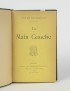 MAUPASSANT Guy de La Main gauche Paul Ollendorff 1889 édition originale Hollande van Gelder grand papier plein maroquin de René 