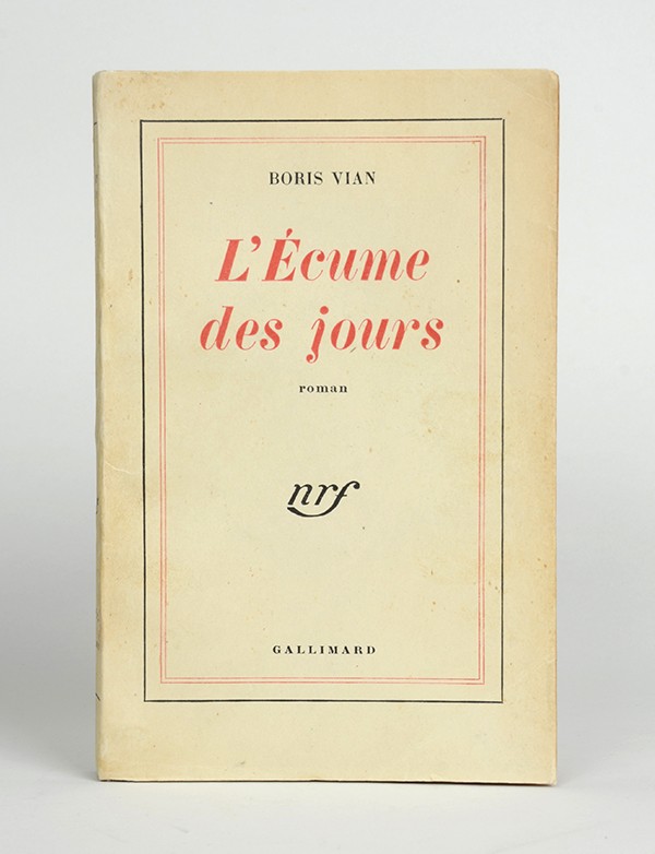 VIAN Boris L'Écume des jours Gallimard 1947 édition originale broché sans mention