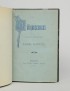 FLOUPETTE Adoré Les Déliquescences Lion Vanné Léon Vanier 1885 deuxième édition dessin original signé de Frédéric-Auguste Cazals