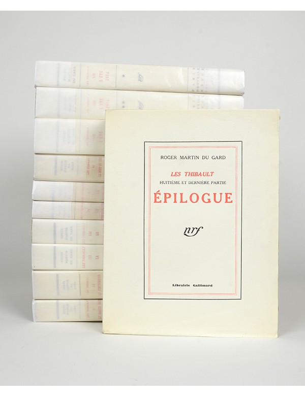 MARTIN DU GARD Roger Les Thibault Nouvelle Revue française Gallimard 1922 1940 édition originale en premier papier cycle complet
