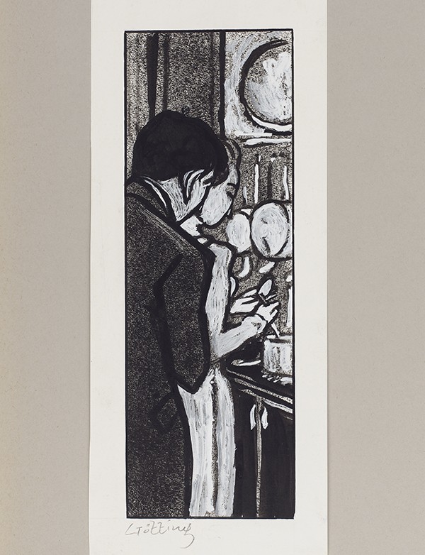 GÖTTING KAFKA Franz Le Procès Gallimard Futuropolis 1992 Édition illustrée 180 dessins exemplaire de luxe dessin original signé