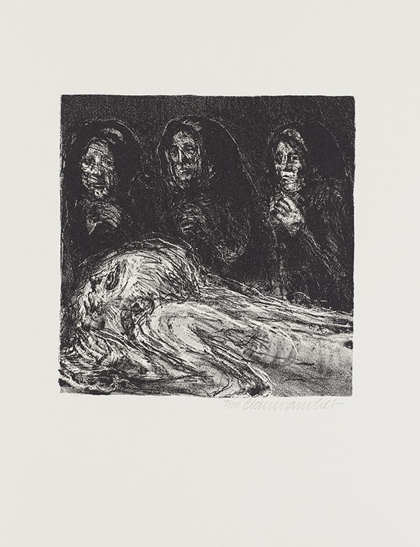 VAN VLIET Claire KAFKA Franz Conversation with the supplicant 8 lithographies originales signées et suite signée