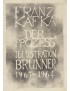 BRUNNER Hansjürg KAFKA Franz Der Prozess 1963 1964 Portfolio de 45 linogravures originales exemplaire du tirage A