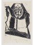 BRUNNER Hansjürg KAFKA Franz Der Prozess 1963 1964 Portfolio de 45 linogravures originales exemplaire du tirage A