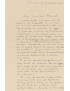 BRETON André Lettre autographe signée à Edmond Bomsel à propos de l’Anthologie de l’humour noir 1961