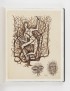 BO Lars KAFKA Franz Et kejserligt Budskab og ni andre prosastykker Gyldendal 1960 10 gravures originales dessin original
