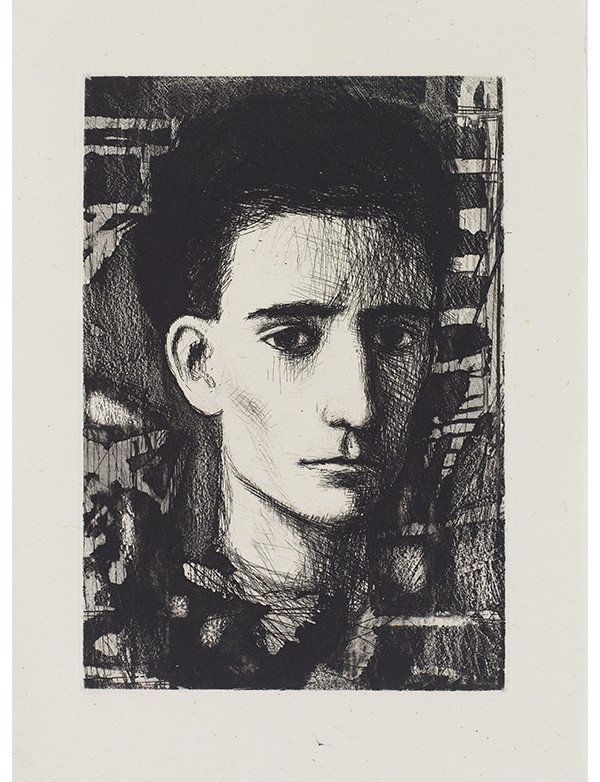 CIRY Michel KAFKA Franz La Métamorphose et autres nouvelles Sauret 1955 eau-forte originale envoi de Vialatte à sa femme