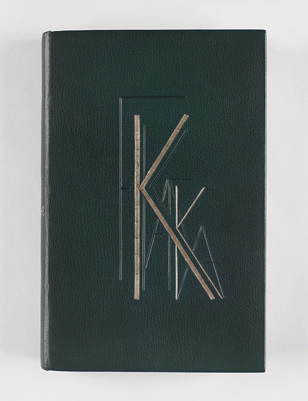 KAFKA Franz Tentation au village et autres récits Grasset 1953 édition originale française vélin pur fil reliure Elisabeth Baras