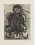 MAILLET Leo KAFKA Franz Eine Kreuzung 1950 édition illustrée de 6 eaux fortes originales reliure souple à décor en veau estampé 