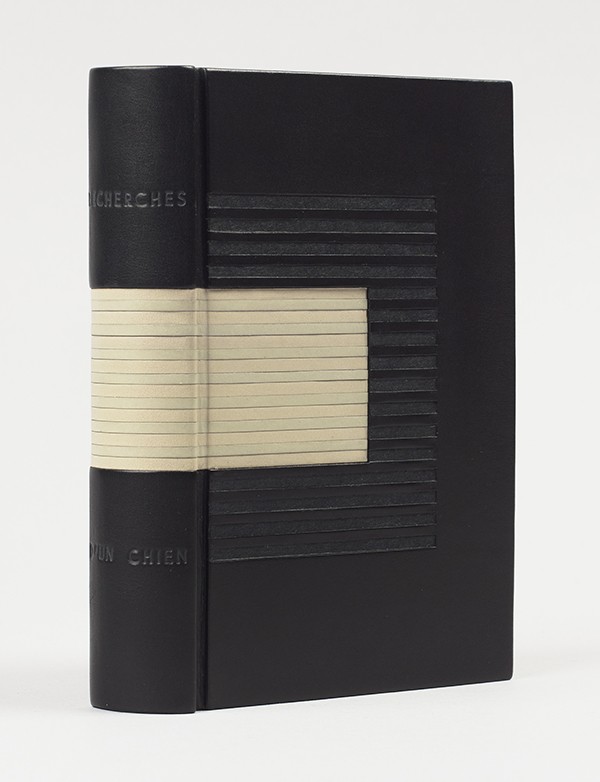 KAFKA Franz La Taupe géante Fontaine L’Age d’or 1945 édition originale française vergé d'Arches grand papier reliure de Anne Goy