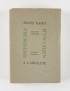 KAFKA Franz Recherches d’un chien A l’Arbalète 1944 édition originale française envoi autographe du traducteur à Claude Sernet